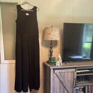 G by Giuliana Black Sleeveless Jumpsuit (XL)